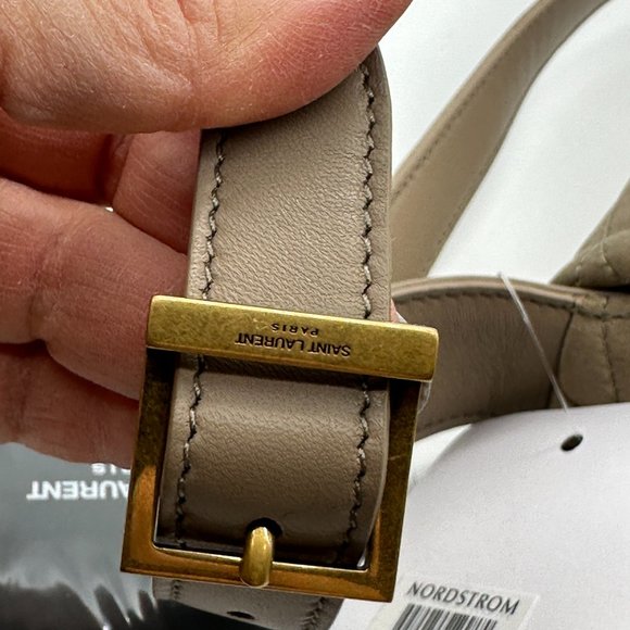 Saint Laurent YSL Monogram LE 57 Matelasse Quilted Satin Shoulder Flap Bag - Picture 10 of 16